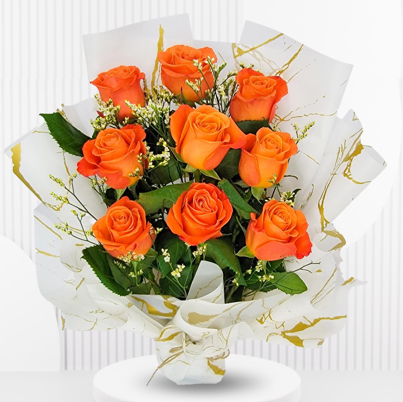 The Orange rose 1 The Orange rose