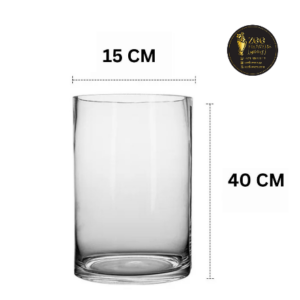 15x40cm Cylinder vase.