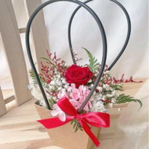 Fresh Flowers Pink Bag